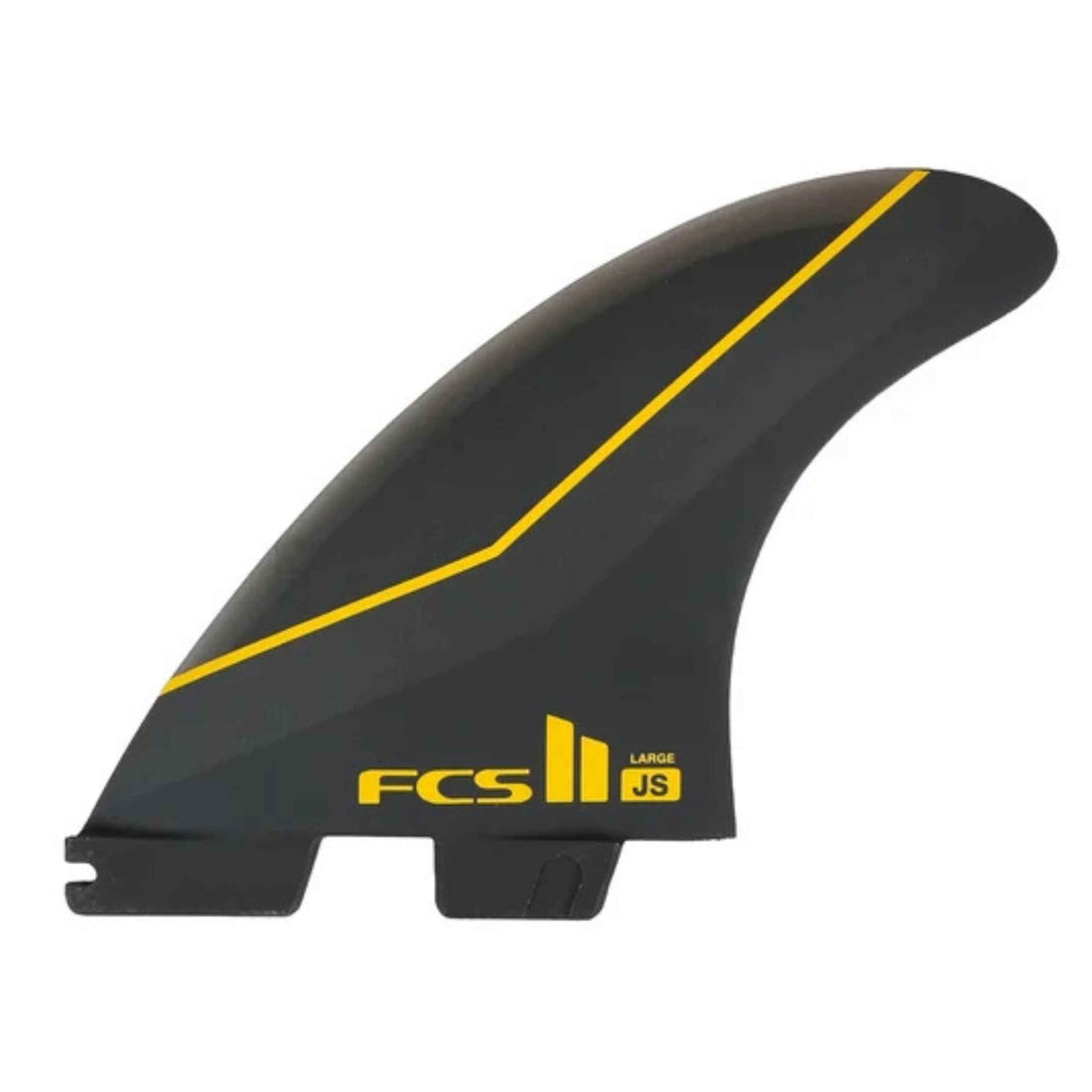 FCS II JS PC Carbon Black Medium Tri Fins for speed, flow and powerful turns at Freeride Surf & Skate Auckland NZ