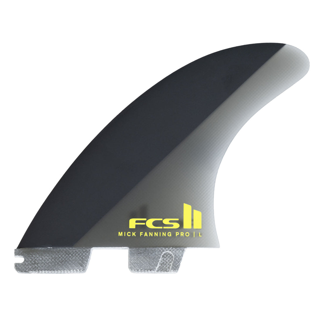 FCS II Mick Fanning PG Black Acid Medium tri fin set for FCS II system at surf shop Auckland NZ