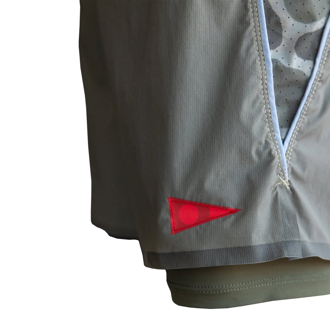 Florence Marine X Airtex 2-in-1 boardshorts in moss grey with integrated compression liner, available at Freeride Surf & Skate NZ.