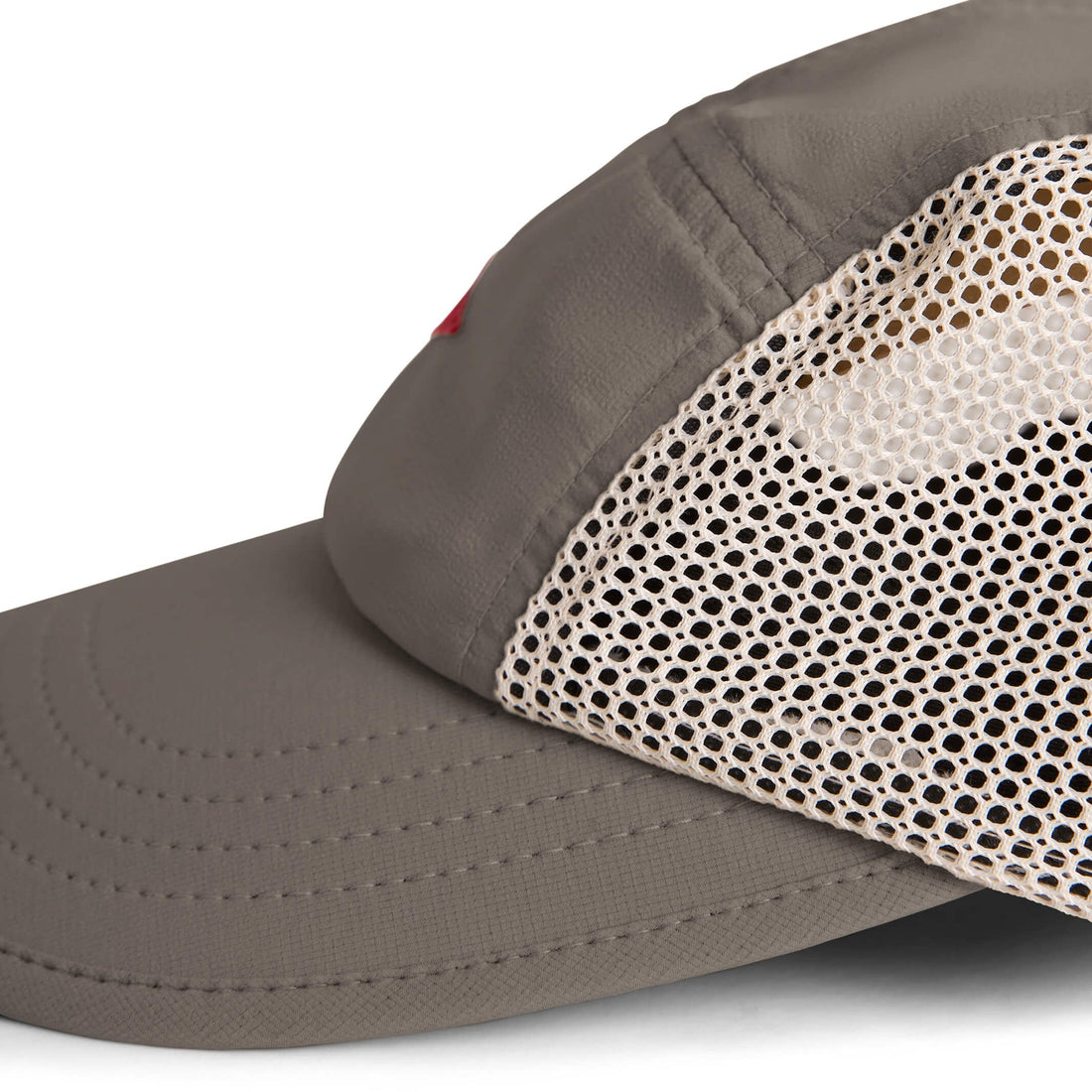 Florence Marine X Airtex Runner Hat pumice lightweight packable running cap with breathable mesh panels available at Freeride Surf & Skate NZ.