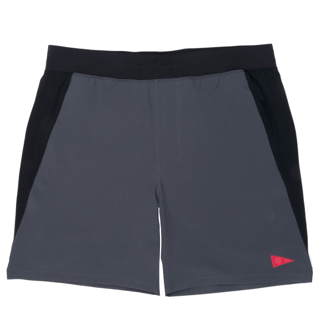 Florence Marine X Airtex Utility Short in Charcoal with breathable side panels and ripstop stretch, available at Freeride Surf & Skate NZ.