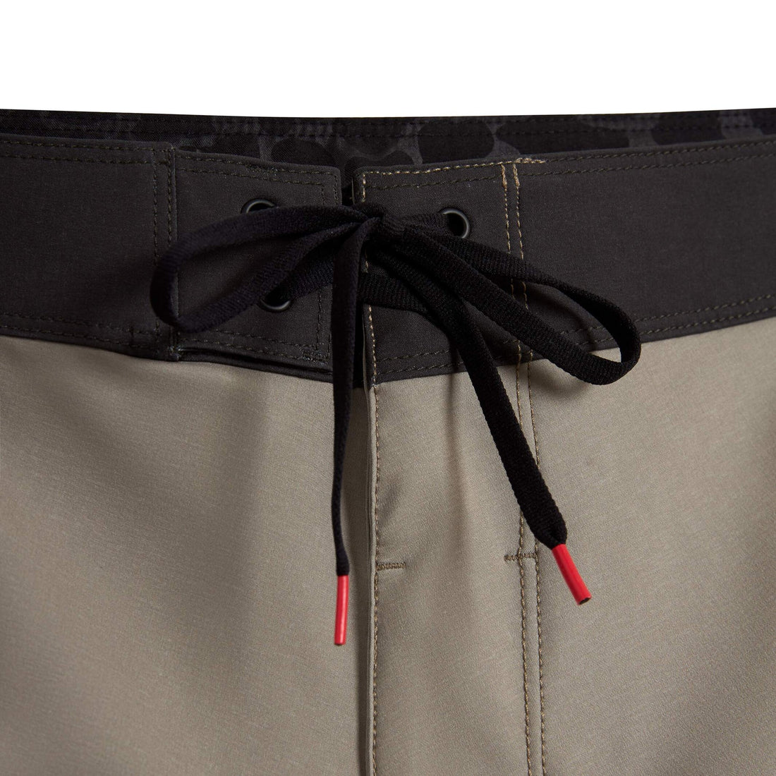 Florence Marine X F1 Airtex Gamma performance boardshorts in taupe with breathable Airtex panels, available at Freeride Surf & Skate NZ.