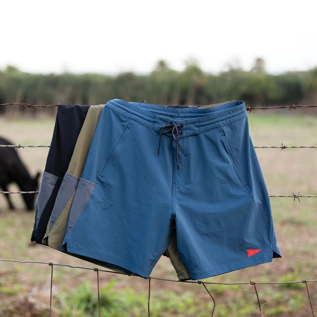 Florence Marine X F1 Cordura Utility Short in Black with zip pockets and plier utility pocket, available at Freeride Surf & Skate NZ.
