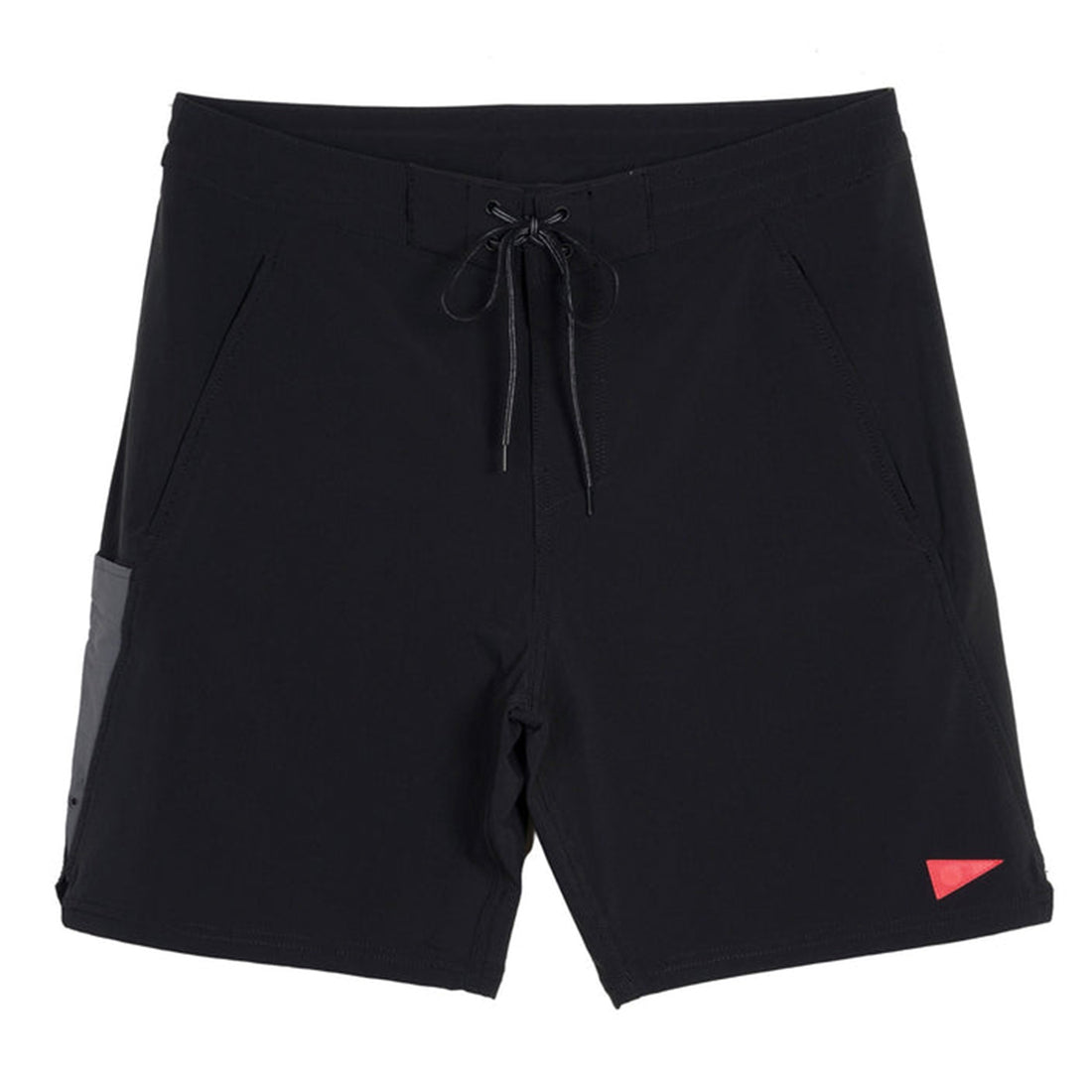 Florence Marine X F1 Cordura Utility Short in Black with zip pockets and plier utility pocket, available at Freeride Surf & Skate NZ.