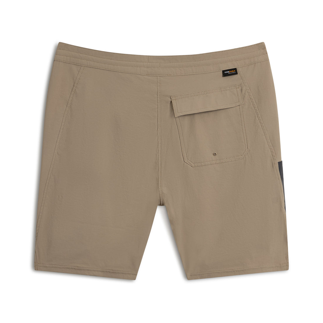 Florence Marine X F1 Cordura Utility Short in Vintage Khaki with 4-way stretch Cordura and utility pockets, available at Freeride Surf & Skate NZ.