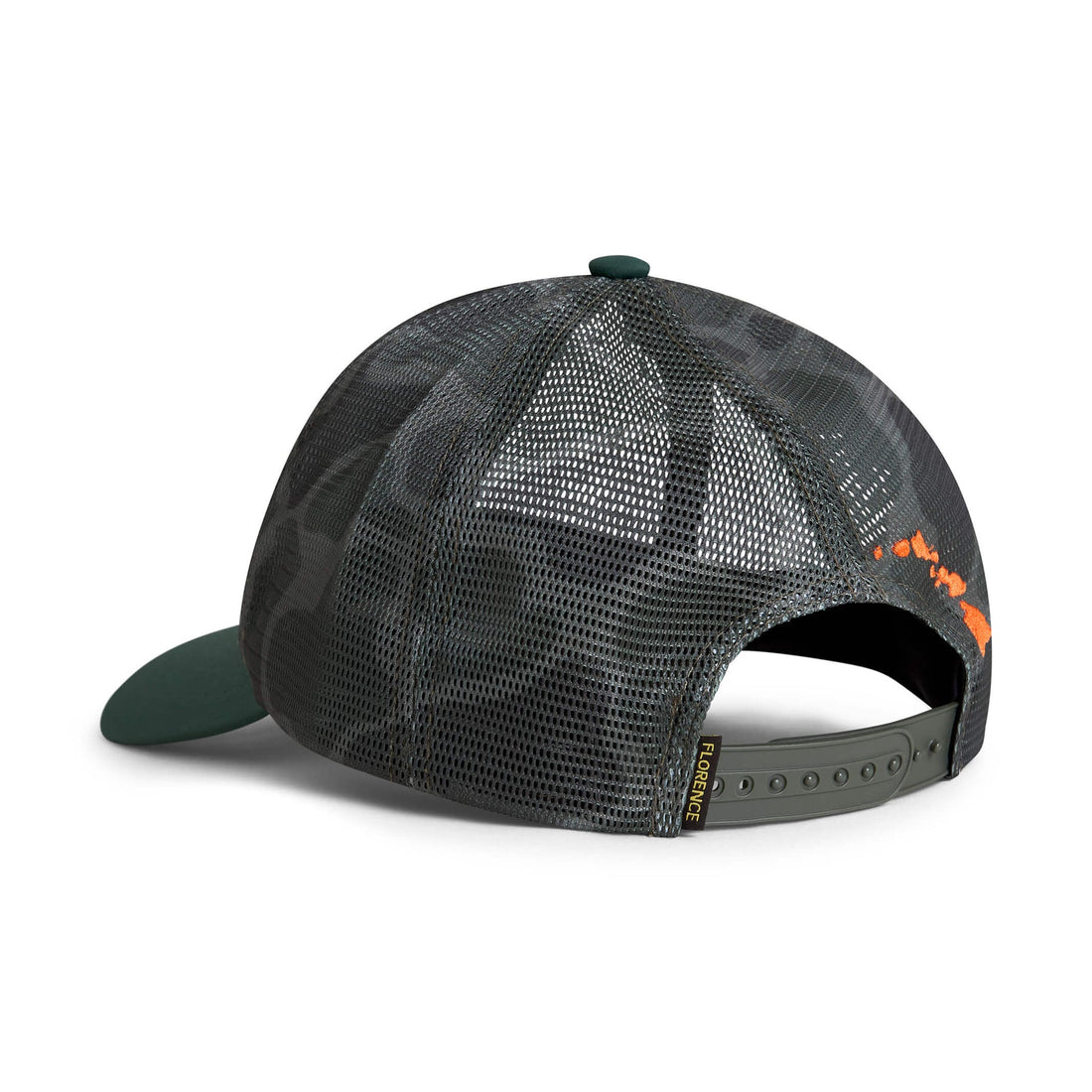 Shop Florence Marine X Hawaii Mesh Trucker Cap Burnt Olive Camo. Breathable double mesh crown and performance sweatband. Fast NZ shipping, Freeride NZ.