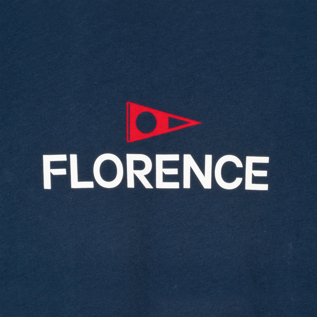 Florence Marine X Logo T Shirt in navy, a breathable 100% cotton tee for everyday wear available at Freeride Surf & Skate NZ.