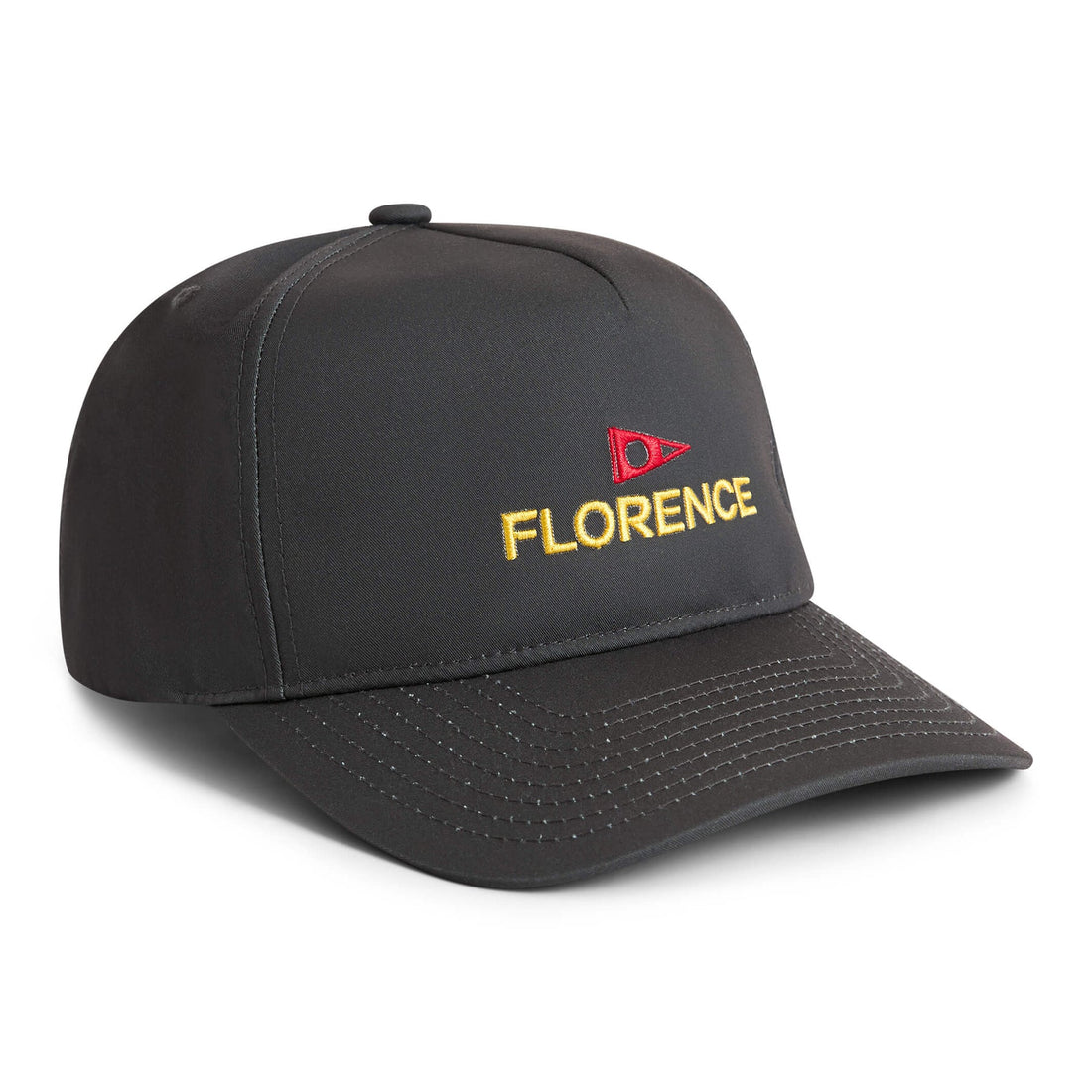 Florence Marine X logo twill hat in mountain colour with adjustable snapback, available at Freeride Surf & Skate NZ.