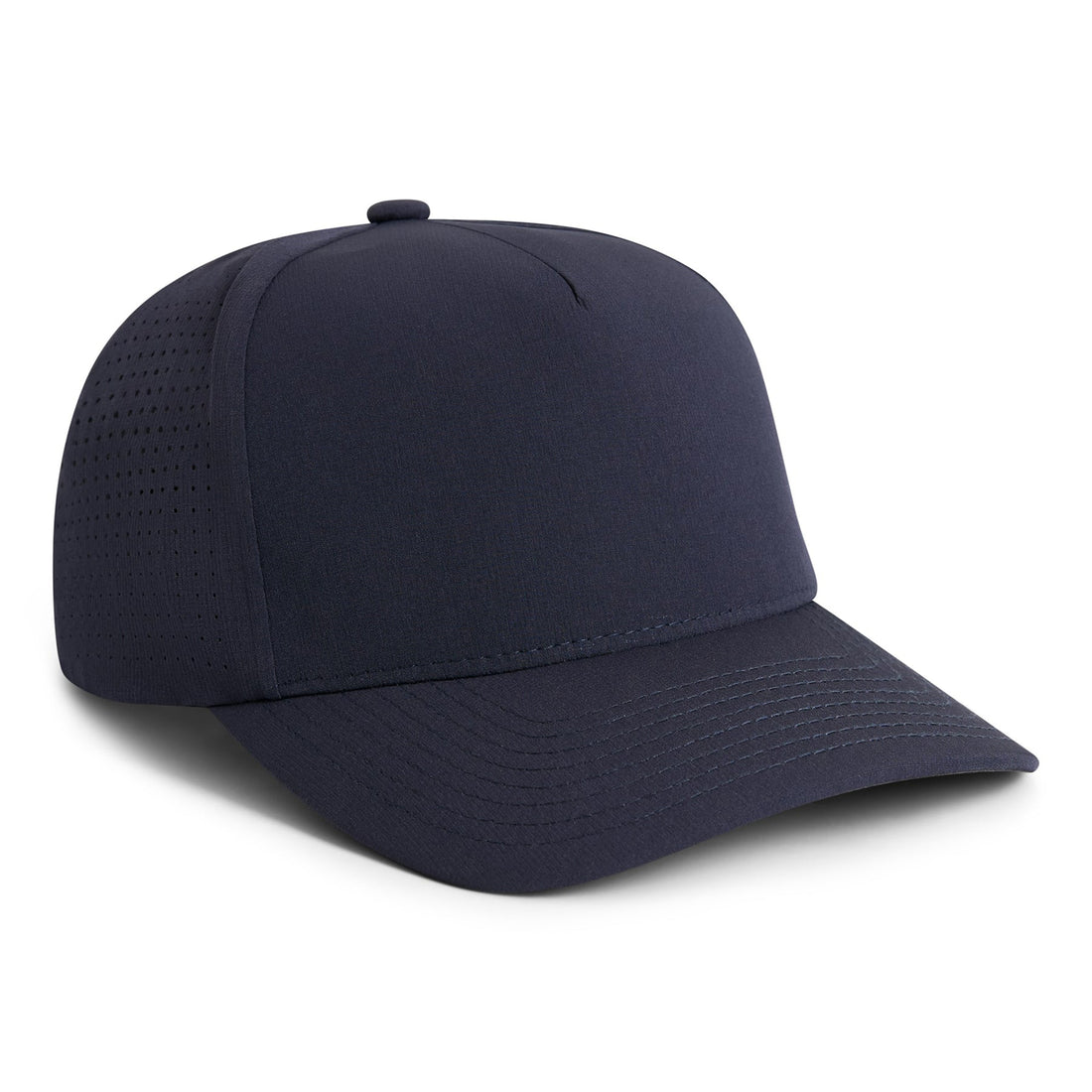Florence Marine X performance trucker cap in navy with breathable Airtex panels, available at Freeride Surf & Skate NZ.