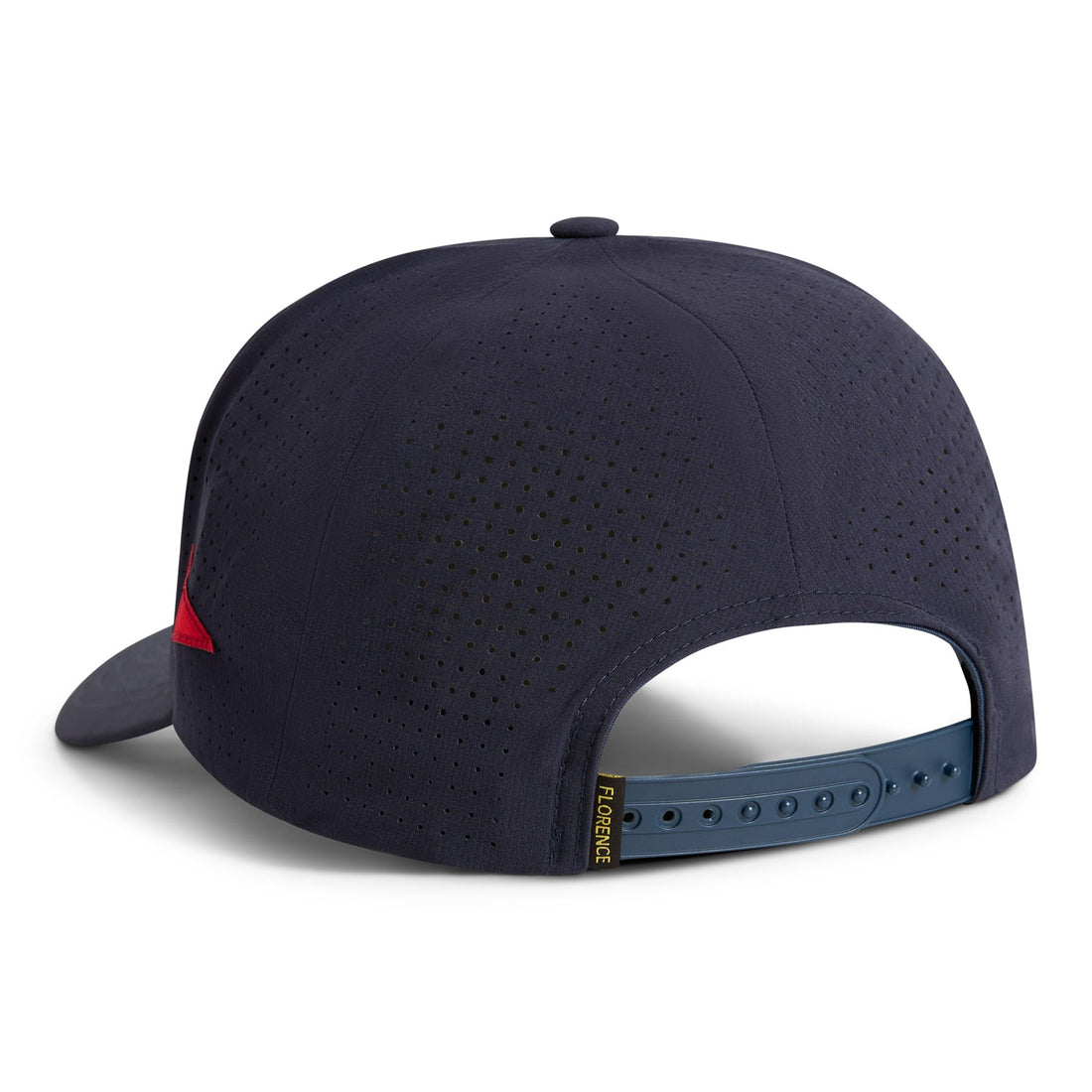 Florence Marine X performance trucker cap in navy with breathable Airtex panels, available at Freeride Surf & Skate NZ.