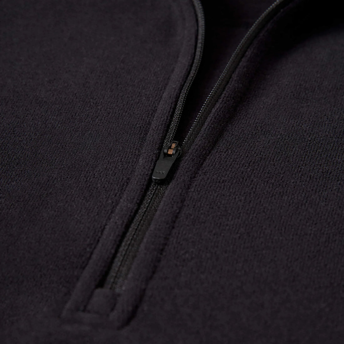 Florence Marine X Polartec micro fleece half zip black lightweight fleece available at Freeride Surf & Skate NZ.