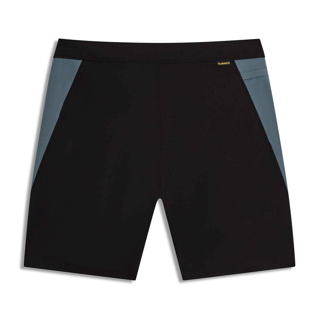 Florence Marine X Standard Issue boardshort black storm performance surf trunks available at Freeride Surf & Skate NZ.