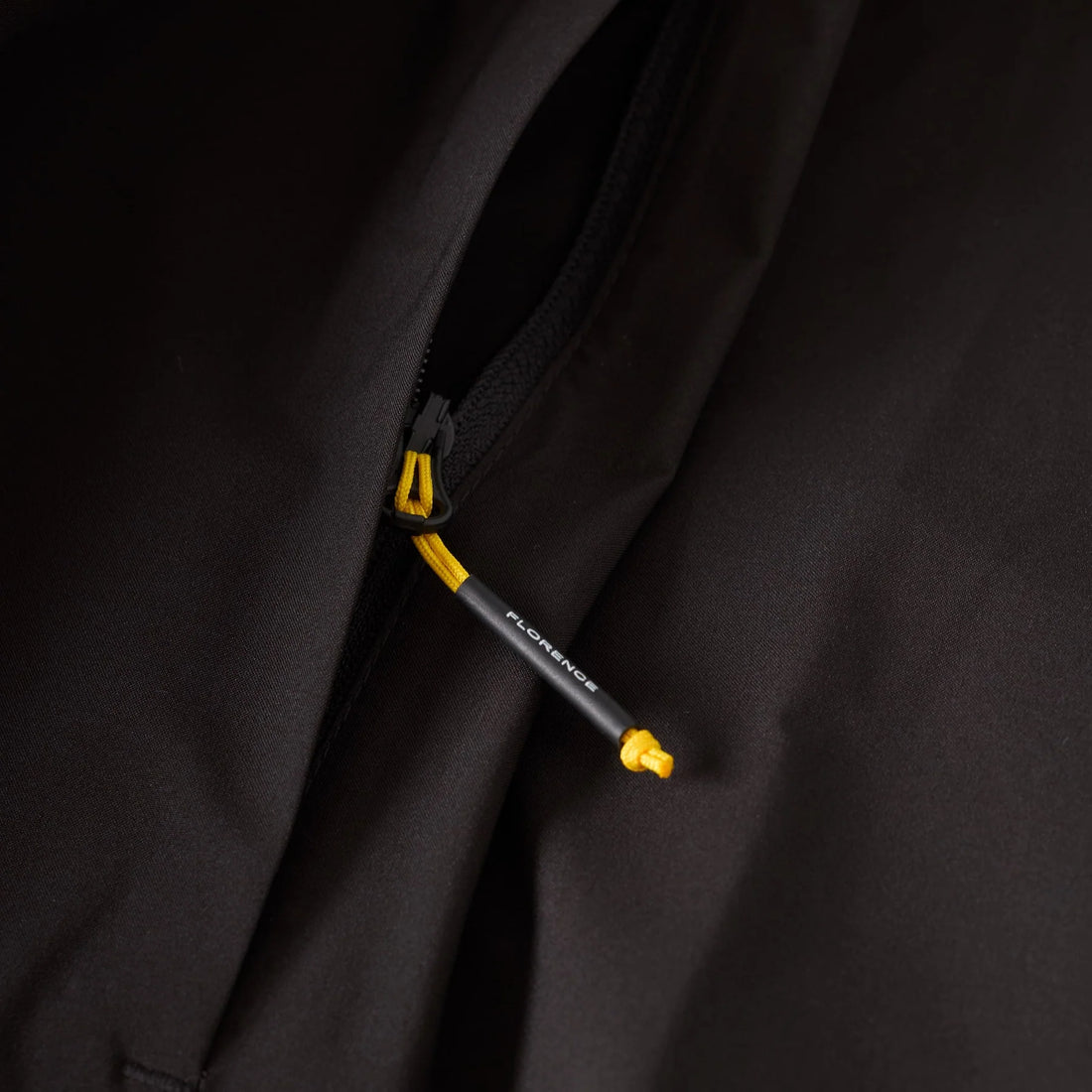 Florence Marine X Rain Pro 2.5 layer waterproof shell jacket in black with 10K waterproof rating, available at Freeride Surf & Skate NZ.