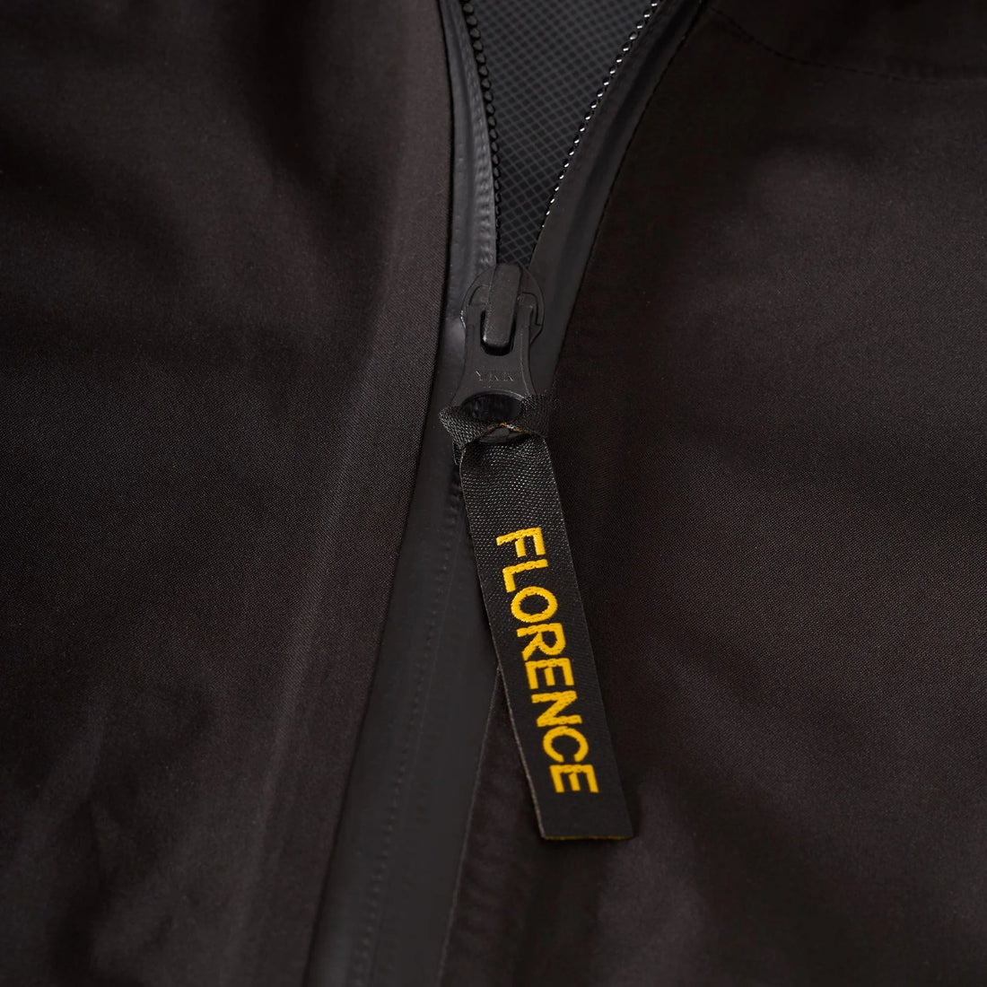 Florence Marine X Rain Pro 2.5 layer waterproof shell jacket in black with 10K waterproof rating, available at Freeride Surf & Skate NZ.