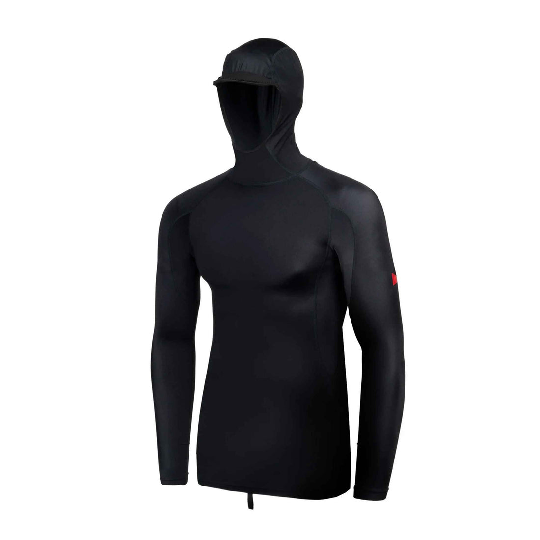 Florence Standard Issue Long Sleeve Hooded Rash Guard Tall 2.0 Black available at Freeride Surf & Skate NZ.