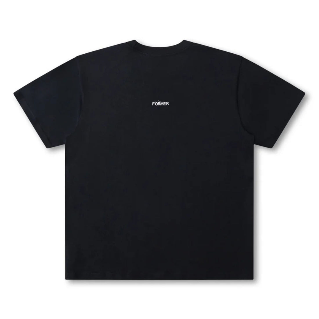 Former Crux Fragment T-Shirt in Washed Black — premium washed black cotton tee with minimalist graphic, available at Freeride Surf & Skate NZ.