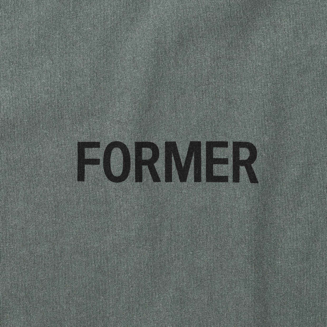 Former Legacy Overdye T Shirt Washed Pine cotton tee available at Freeride Surf & Skate NZ.