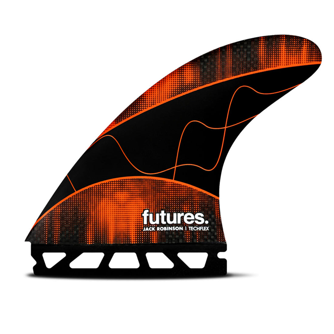 Futures Jack Robinson Techflex Large thruster fin set for Single Tab Futures fin systems at Freeride Surf & Skate Auckland NZ