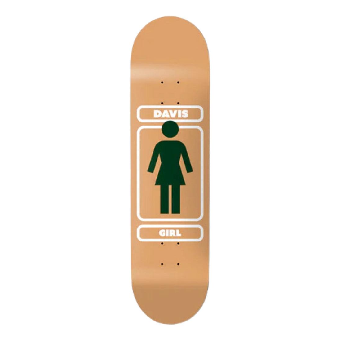 Girl 93 Til Rowan Davis skateboard deck 8.0 khaki pro skate deck available at Freeride Surf & Skate NZ.