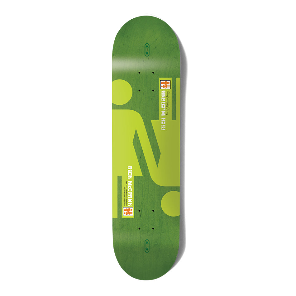 Girl Double OG Rick McCrank Skate Deck 8.25" — symmetrical G069 shape with 7-ply maple construction, available at Freeride Surf & Skate NZ.
