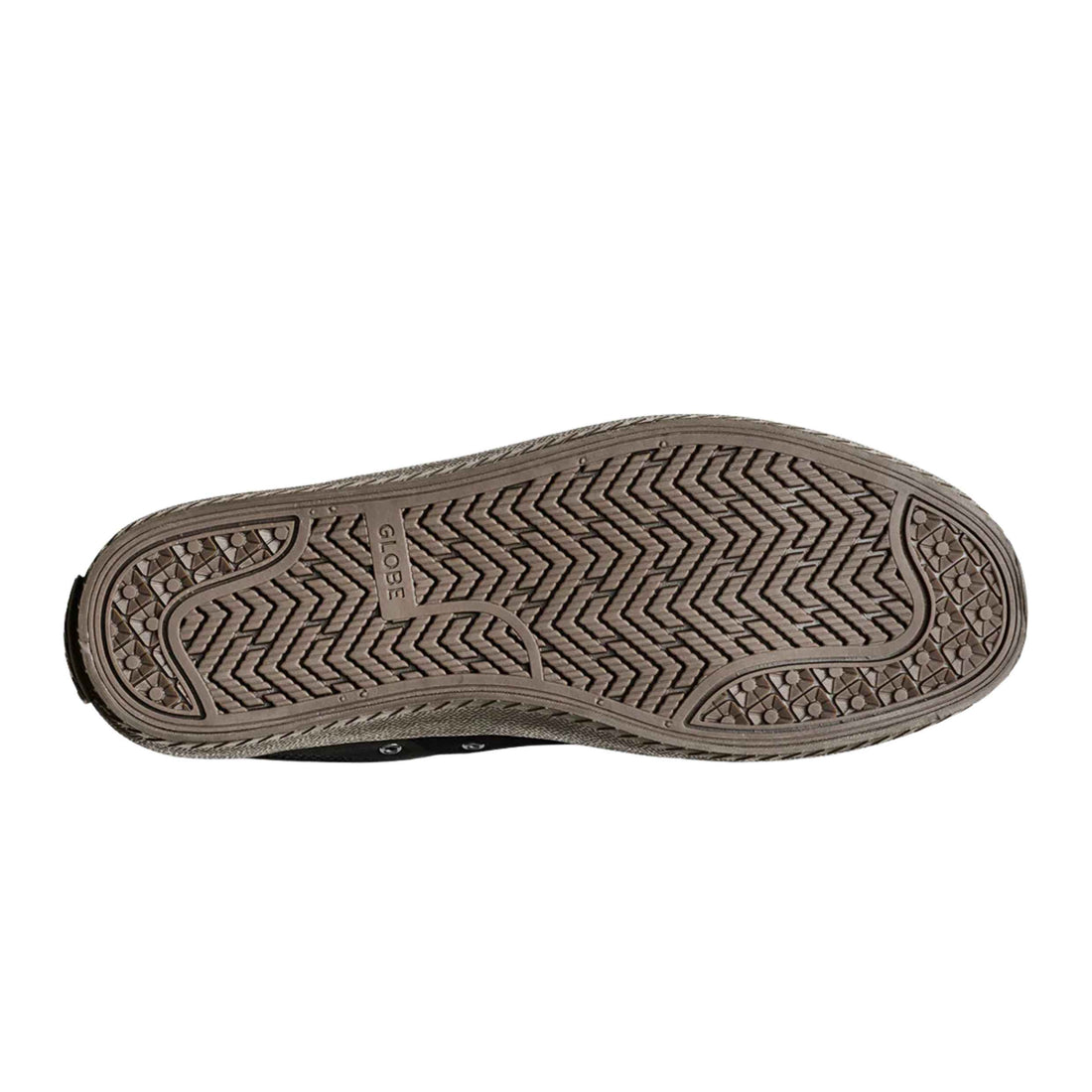 Globe Melbek Black Gum low-profile skate shoes available at Freeride Surf & Skate NZ.