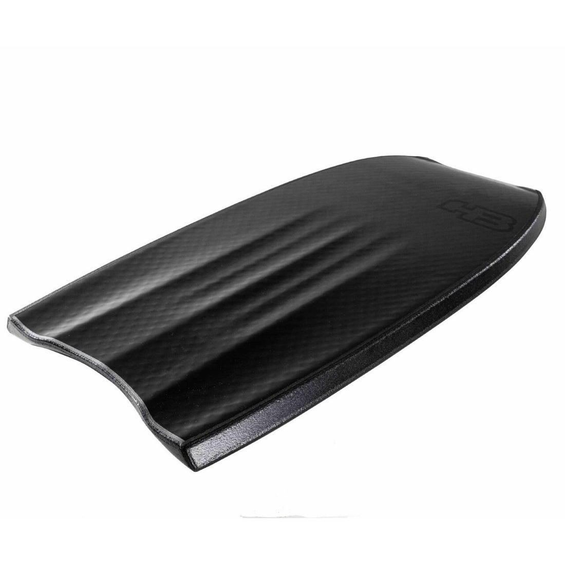 Hot Buttered 41 Epic black C4 quad bodyboard with polypro core and concave channels available at Freeride Surf & Skate NZ.