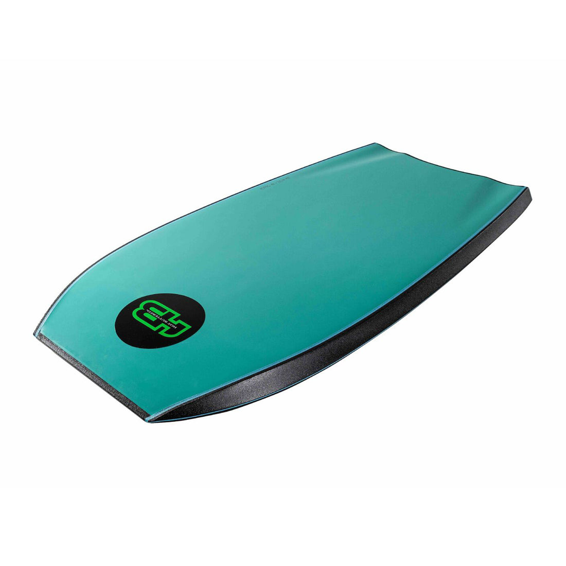 Hot Buttered 44 inch Epic XL PE core bodyboard black turquoise surf bodyboard available at Freeride Surf & Skate NZ.