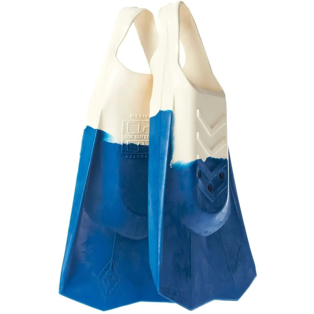 Hot Buttered Octoblade swim fins bodyboarding fins available at Freeride Surf & Skate NZ.