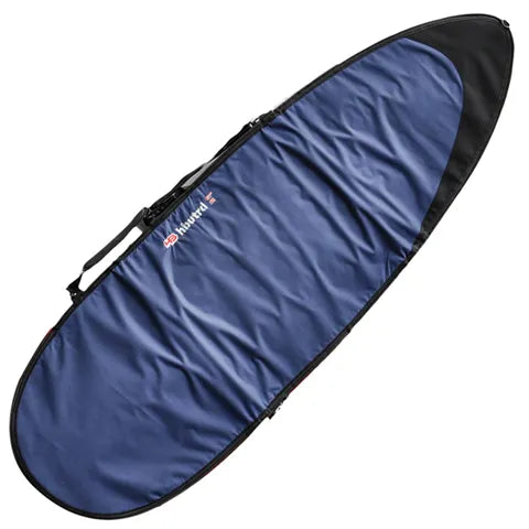 Hot Buttered Shortboard Bag 5’10" — padded surfboard travel bag with waterproof lining, internal fin pocket, and shoulder strap, available at Freeride Surf & Skate NZ.