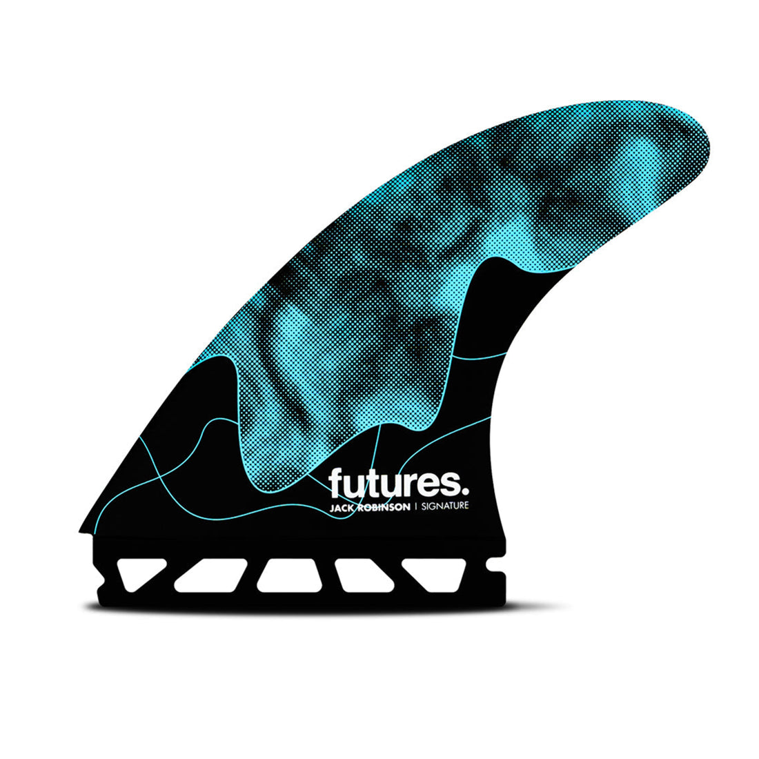 Jack Robinson Honeycomb Thruster Set Large thruster fin set Futures system at surf shop Auckland NZ
