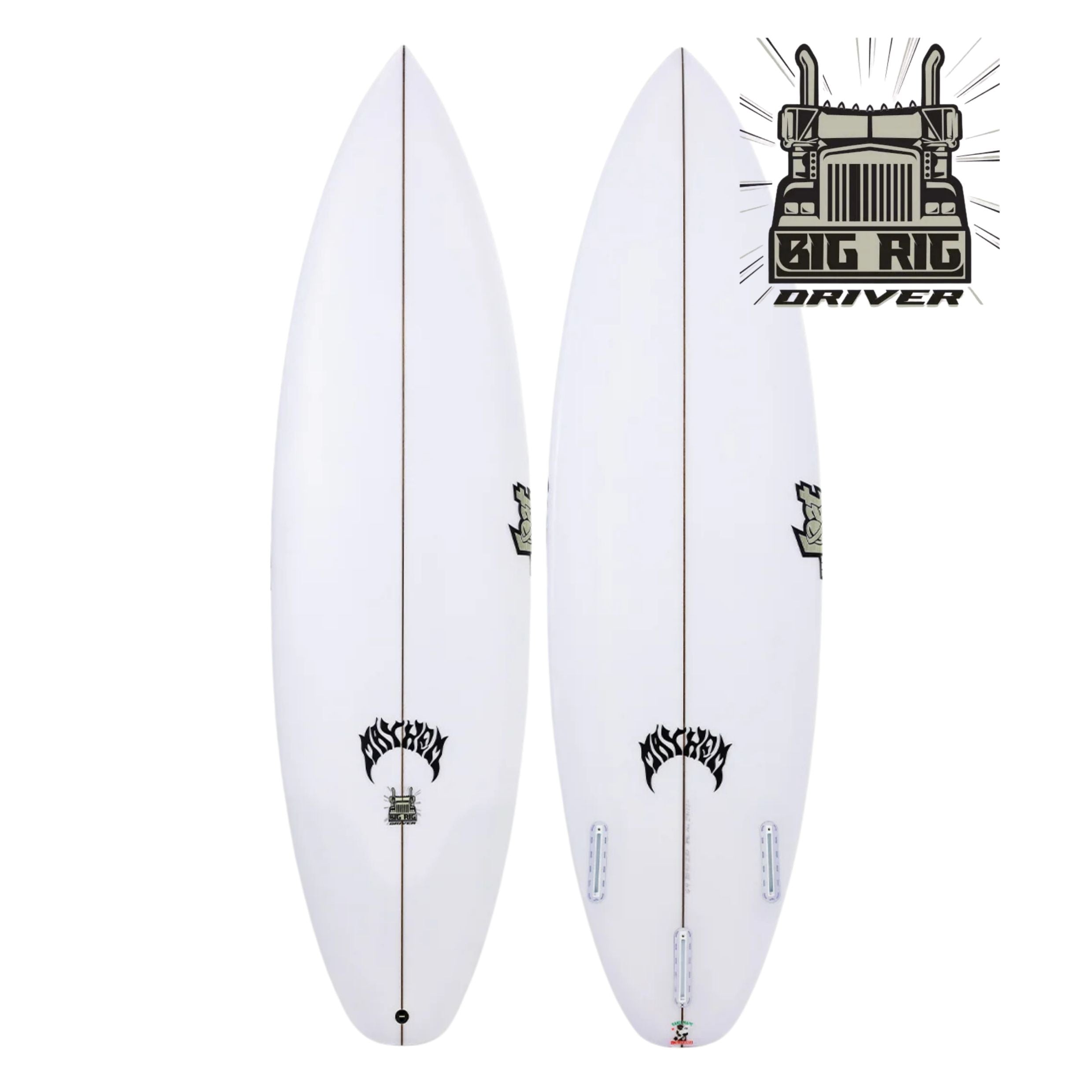 Lost Big Rig Driver Surfboard NZ | Freeride Surf & Skate
