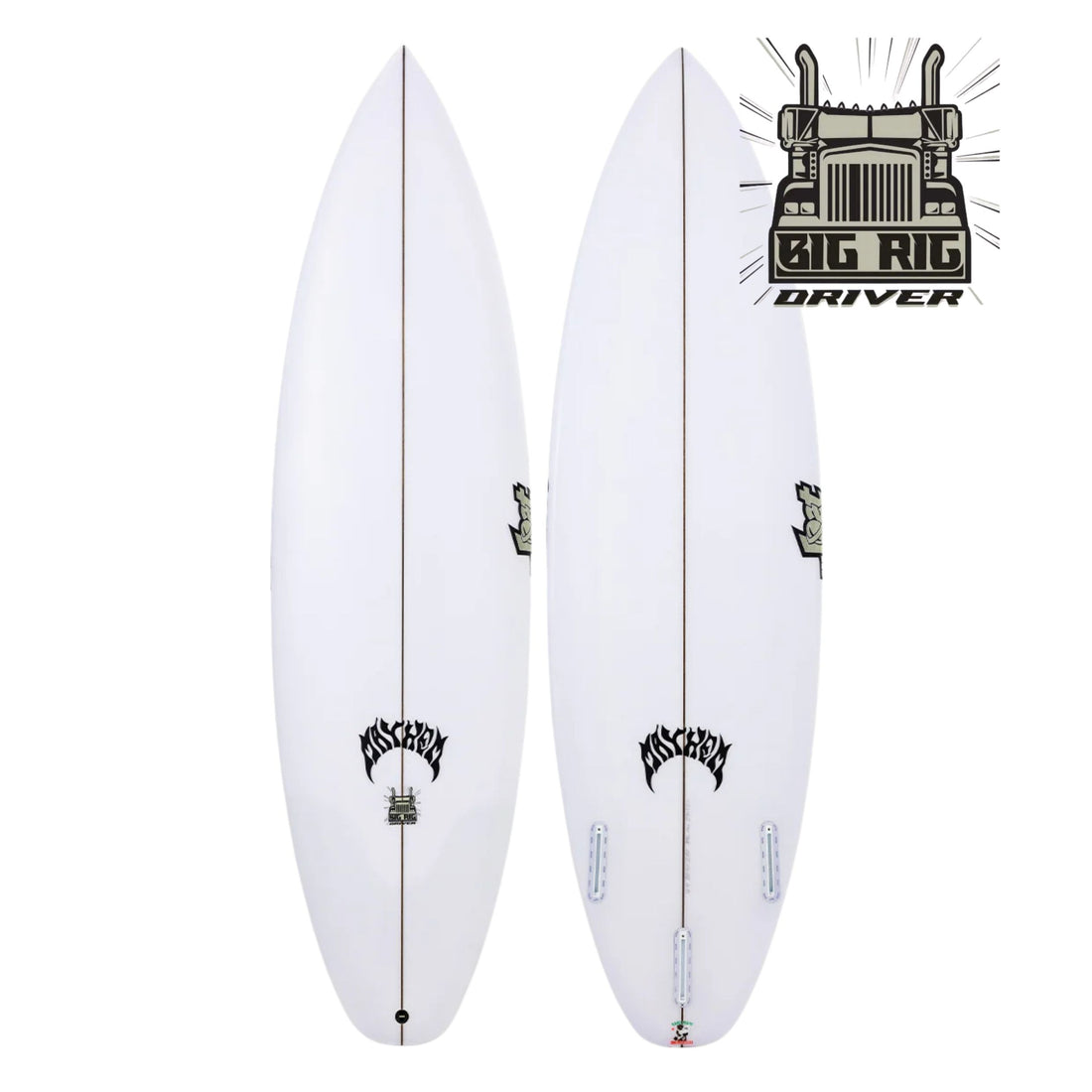 Pibble Riding Surfboard Lost Big Rig Driver Surfboard NZ | Freeride Surf & Skate