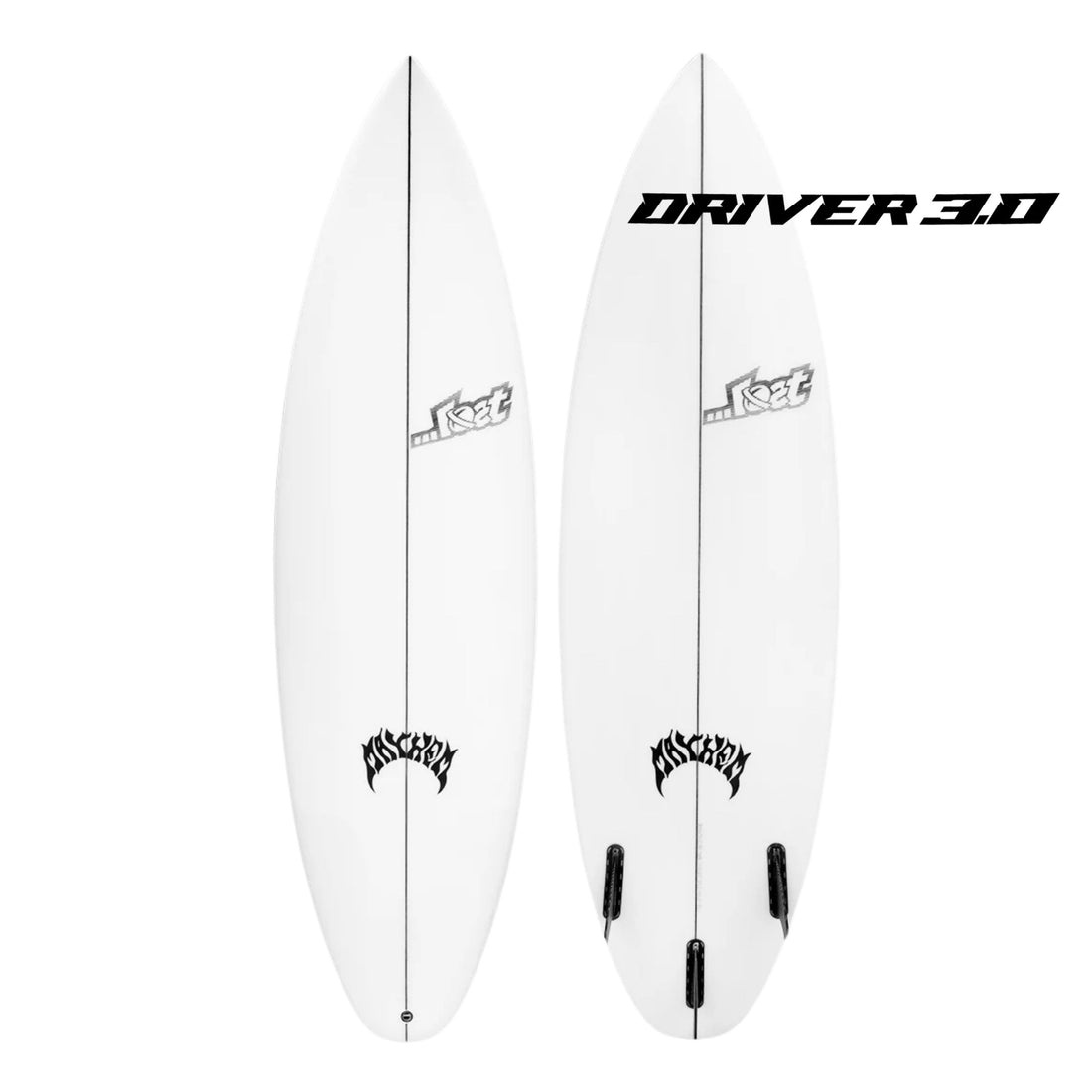 Lost Driver 3.0 surfboard - high performance 3 fin shortboard design by Lost / Mayhem Surfboards. Avaliable at Freeride Surf & Skate NZ