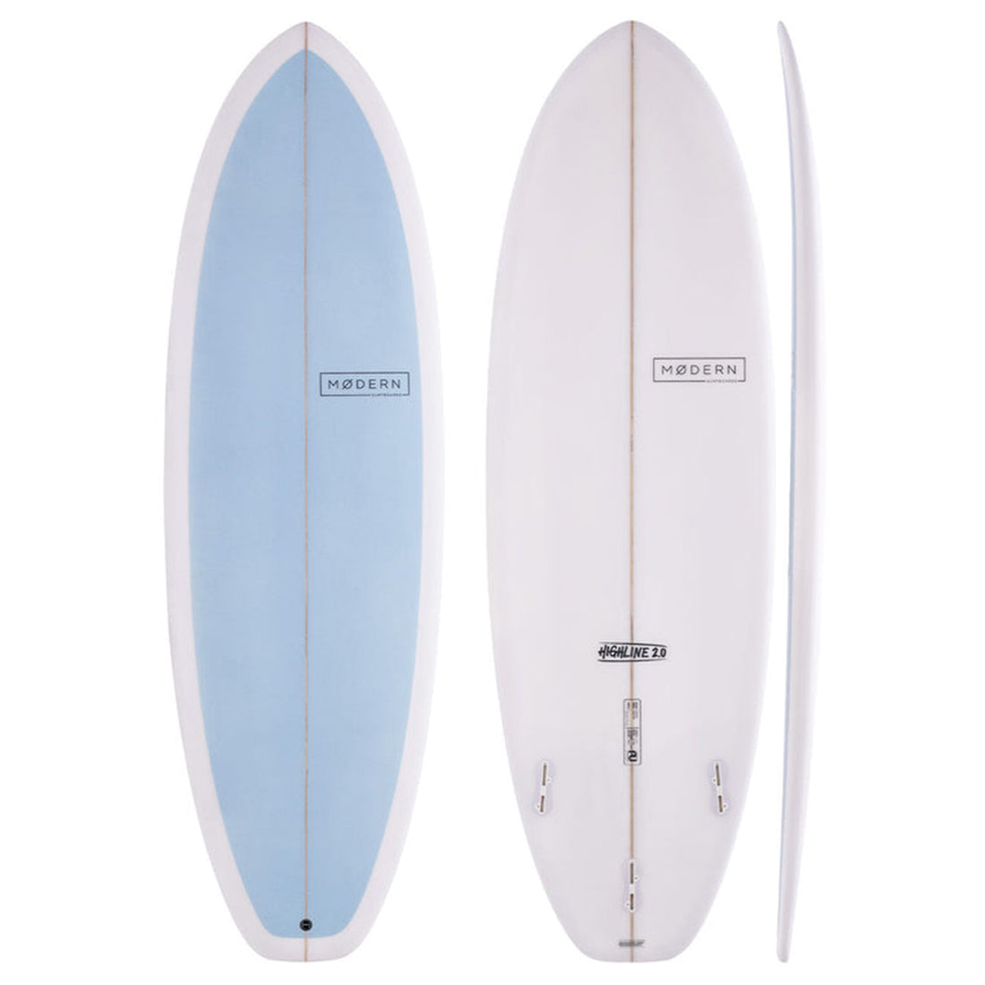 The Modern Highline 2.0 is the ideal surfboard design for a for a surfer looking for their first-time hard board surfing experience. This board has plenty of width and volume to ensure you catch waves but still providing fun maneuverability. Modern Highline Surfboard package deals at Freeride Surf Skate , Auckland.