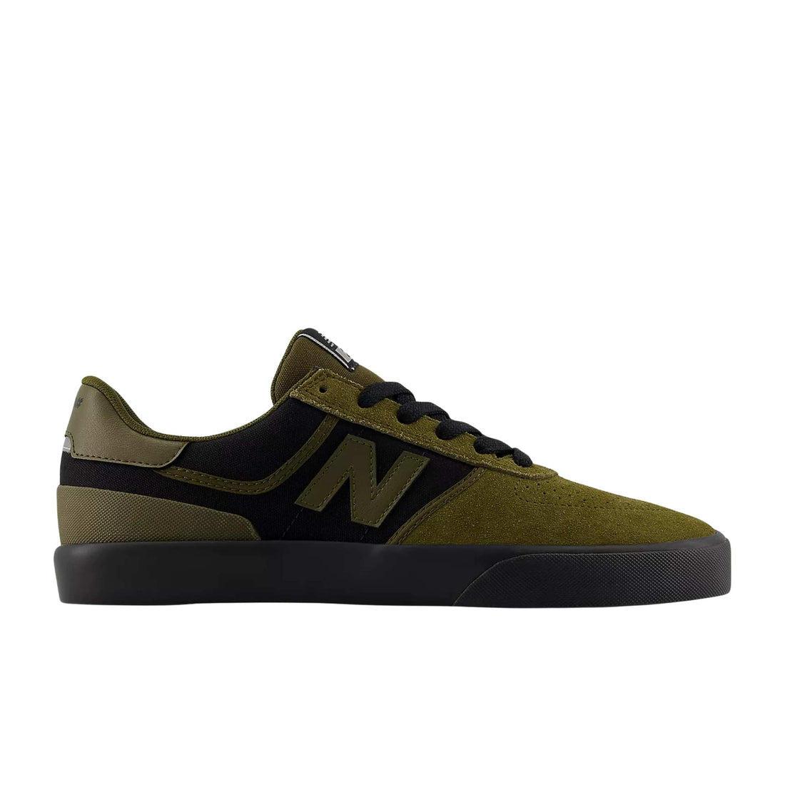 New Balance Numeric 272 Woodland Black skate shoes vulcanized sole available at Freeride Surf & Skate NZ.