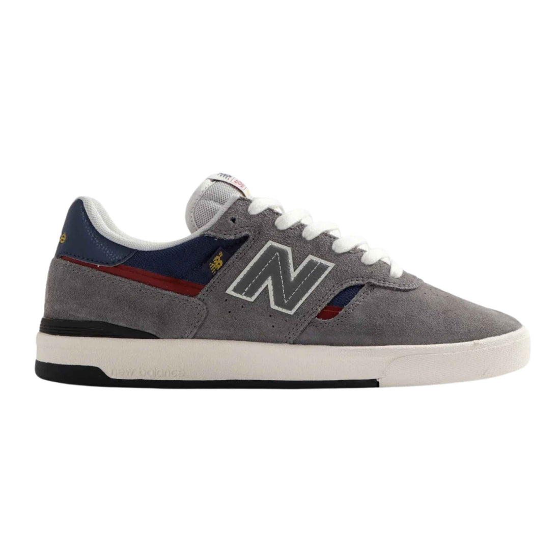 New Balance Numeric 306 Cup Jamie Foy skate shoes in Blue Grey with multilayered suede upper and genuine gum rubber outsole.