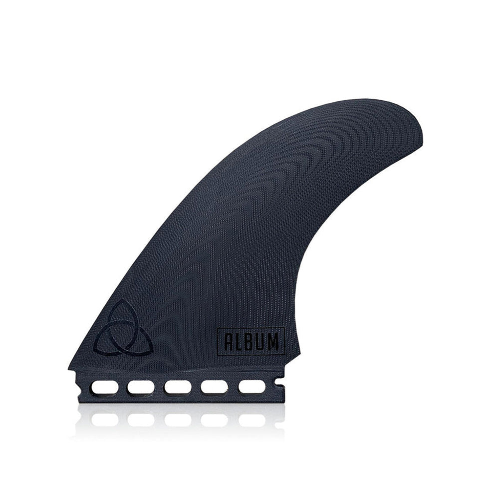 NVS Album Twin fin and stabiliser set for Futures system at surf shop Auckland NZ
