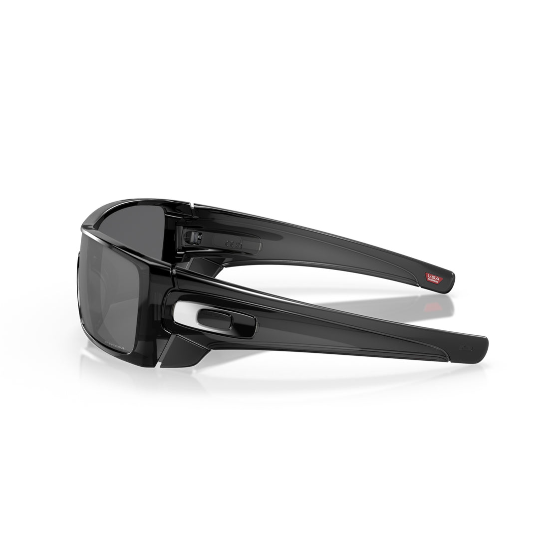 Oakley Batwolf Black Ink sunglasses with Prizm Black lenses and single continuous lens design, available at Freeride Surf & Skate NZ.