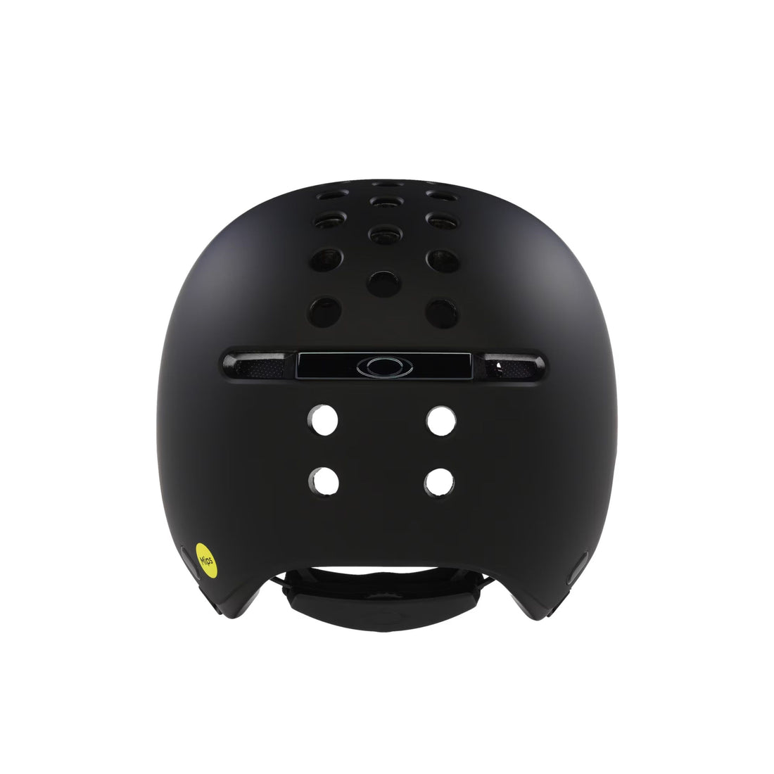 Oakley Street1 MIPS Skate Helmet — low-profile design with MIPS technology, FIDLOCK buckle, and TWICEME emergency system Black and White protective headgear