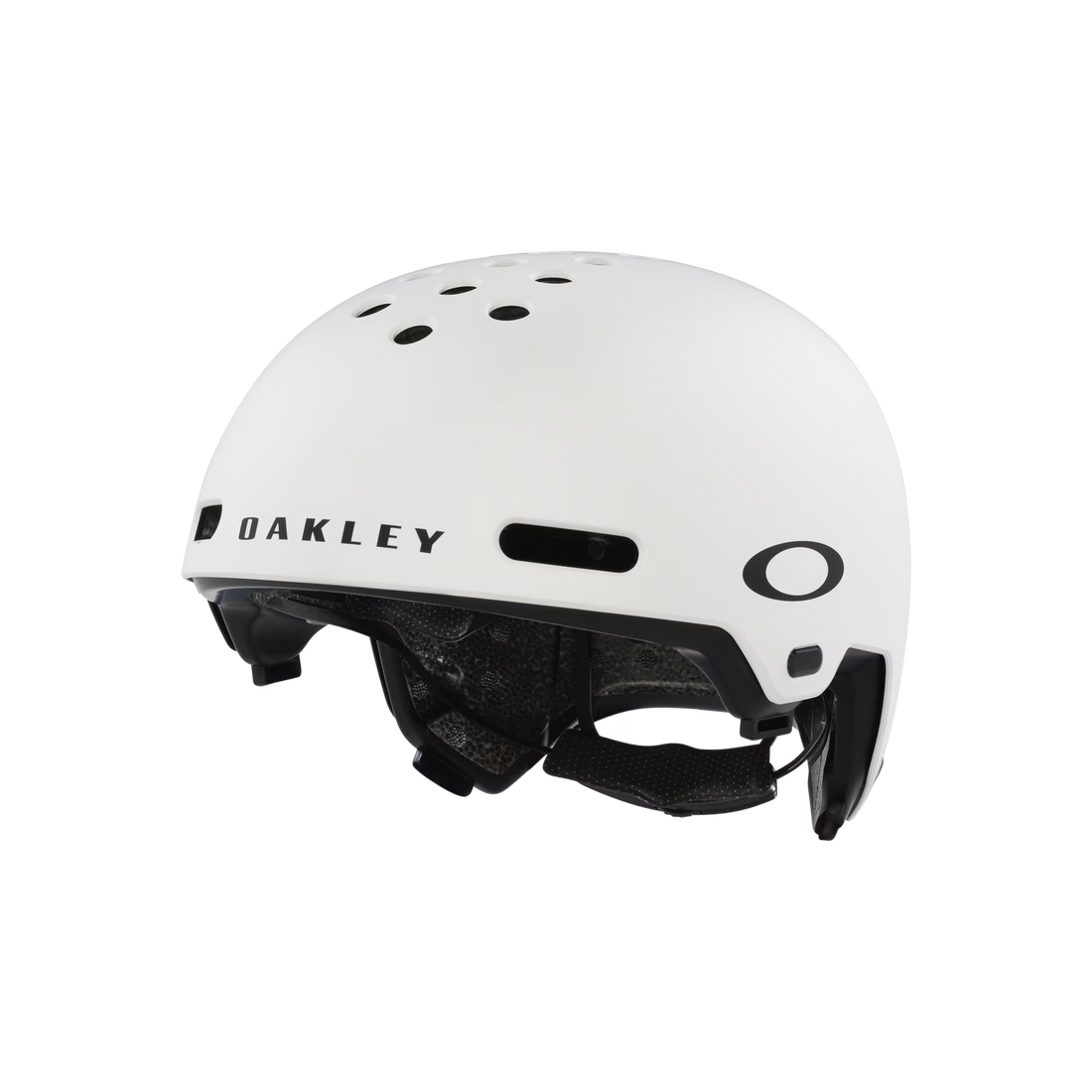 Oakley Street1 MIPS Skate Helmet White — advanced skate and BMX helmet with MIPS impact protection, FIDLOCK buckle, and TWICEME safety tech