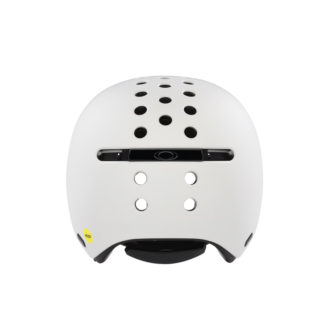 Oakley Street1 MIPS Skate Helmet White — advanced skate and BMX helmet with MIPS impact protection, FIDLOCK buckle, and TWICEME safety tech
