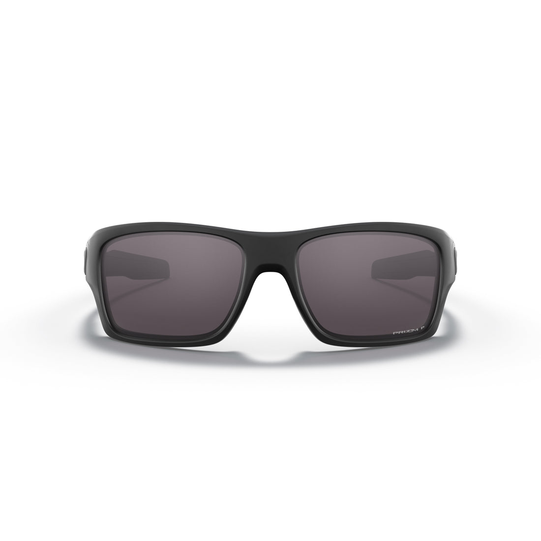 Oakley Turbine Matte Black sunglasses with Prizm Grey polarised lenses and O Matter frame, available at Freeride Surf & Skate NZ.