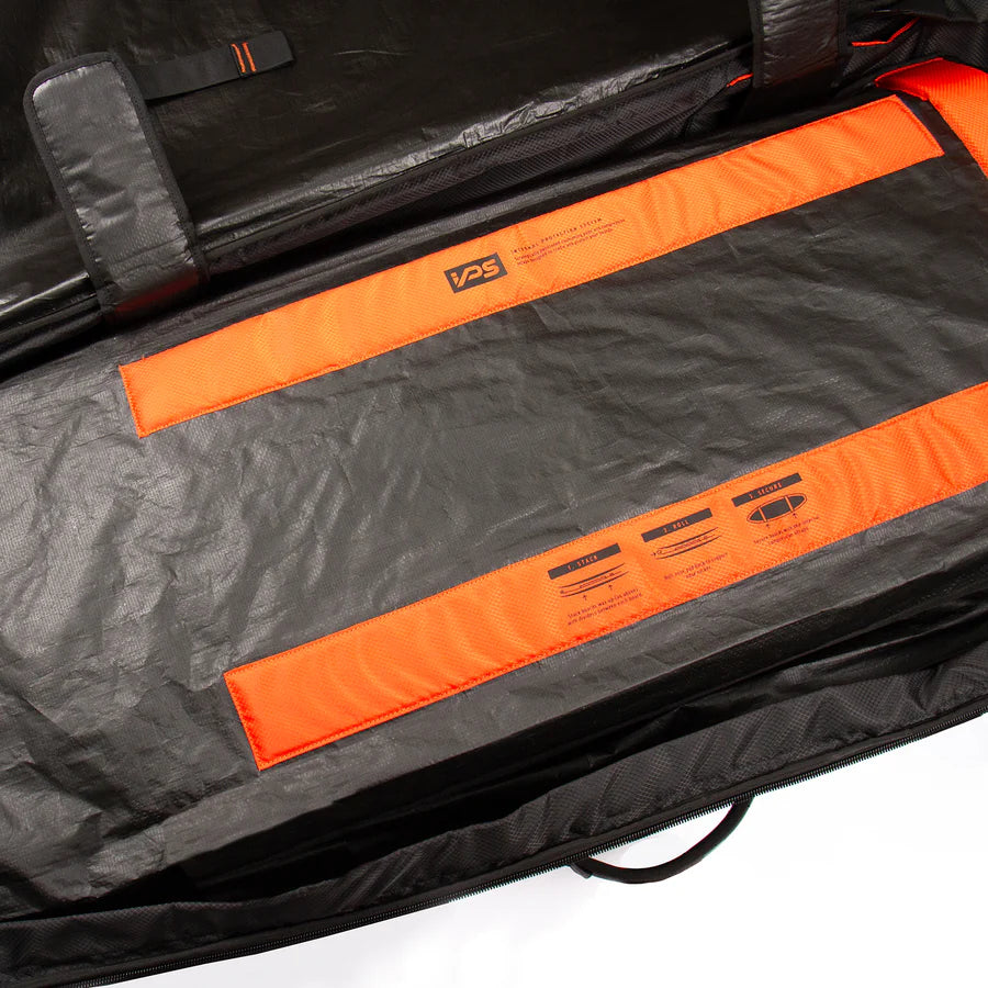 Ocean and Earth Apex 6 foot 8 travel surfboard bag 3 board cover with advanced protection available at Freeride Surf & Skate NZ.