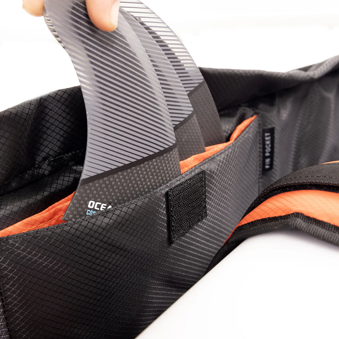 Ocean & Earth Apex fish short travel cover wheel 3 board 7'6 with XPS IPS protection system available at Freeride Surf & Skate NZ.