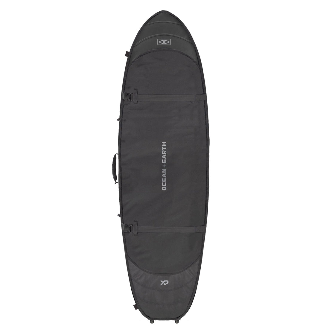 Ocean and Earth Hypa 6 foot 8 wheeled surfboard travel bag 3 board cover available at Freeride Surf & Skate NZ.