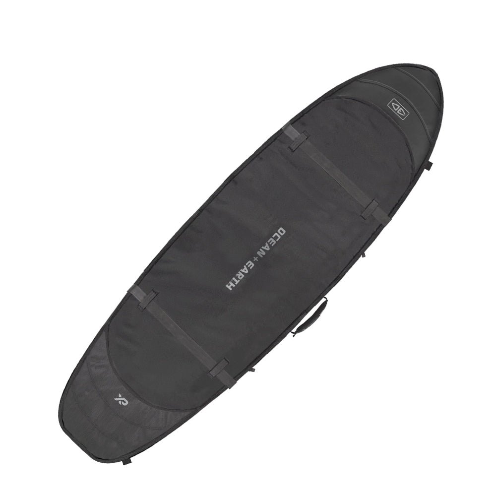 Ocean & Earth Hypa 3 board surfboard travel cover 7'6 with anti-shock padding and Armour Weave protection available at Freeride Surf & Skate NZ.