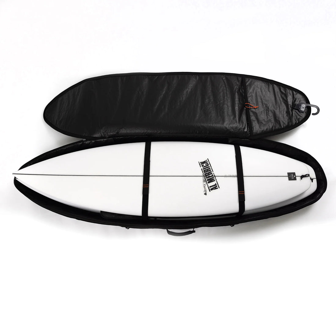 Ocean & Earth Hypa 3 board surfboard travel cover 7'6 with anti-shock padding and Armour Weave protection available at Freeride Surf & Skate NZ.