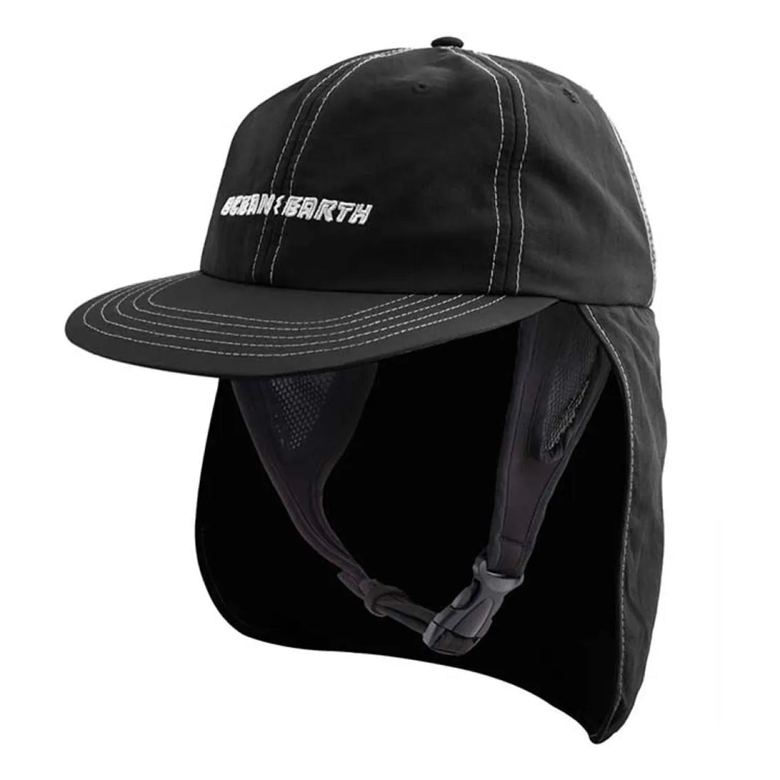 Stay sun-safe with the G-Land Legionnaire Surf Cap. This cap, lightweight in its construction, comes with a legionnaire for extra coverage on your neck and will keep you comfortable, protected and out in the surf for longer.