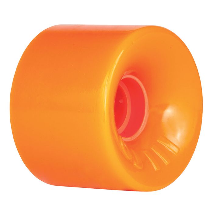 OJ Hot Juice Orange 60mm 78A Wheels — soft cruiser skateboard wheels for smooth rides, carving, and cruising, available at Freeride Surf & Skate NZ.