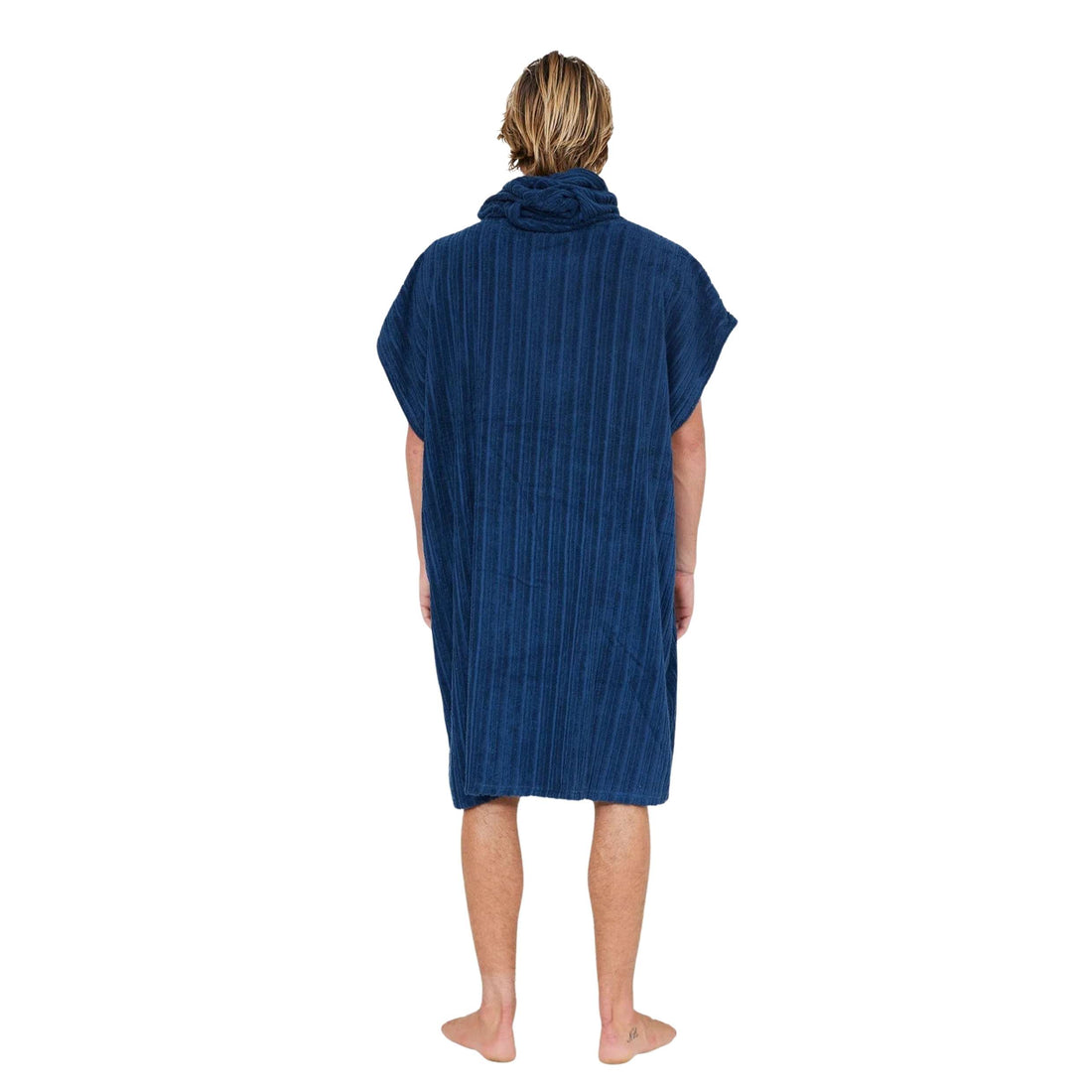 O’Neill Surf Change Towel Navy White — 100% cotton hooded poncho towel for beach or surf use, shop Freeride Surf & Skate NZ.